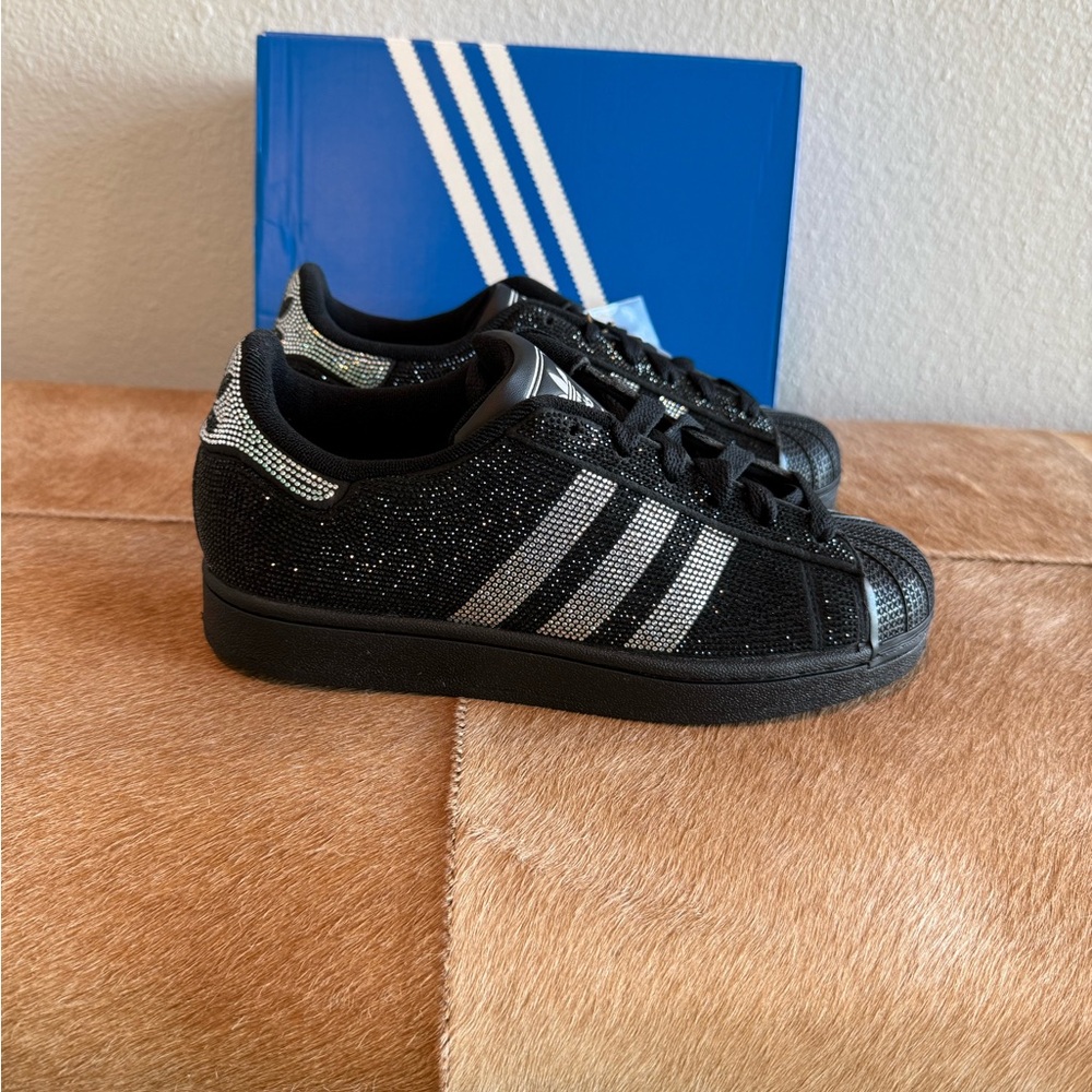 ADIDAS SUPERSTAR II-Sequin/Rhinestone